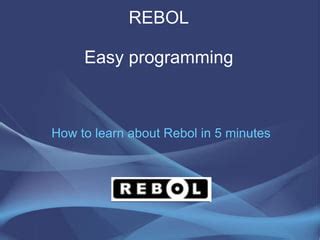 rebolbar|Rebol Programming .